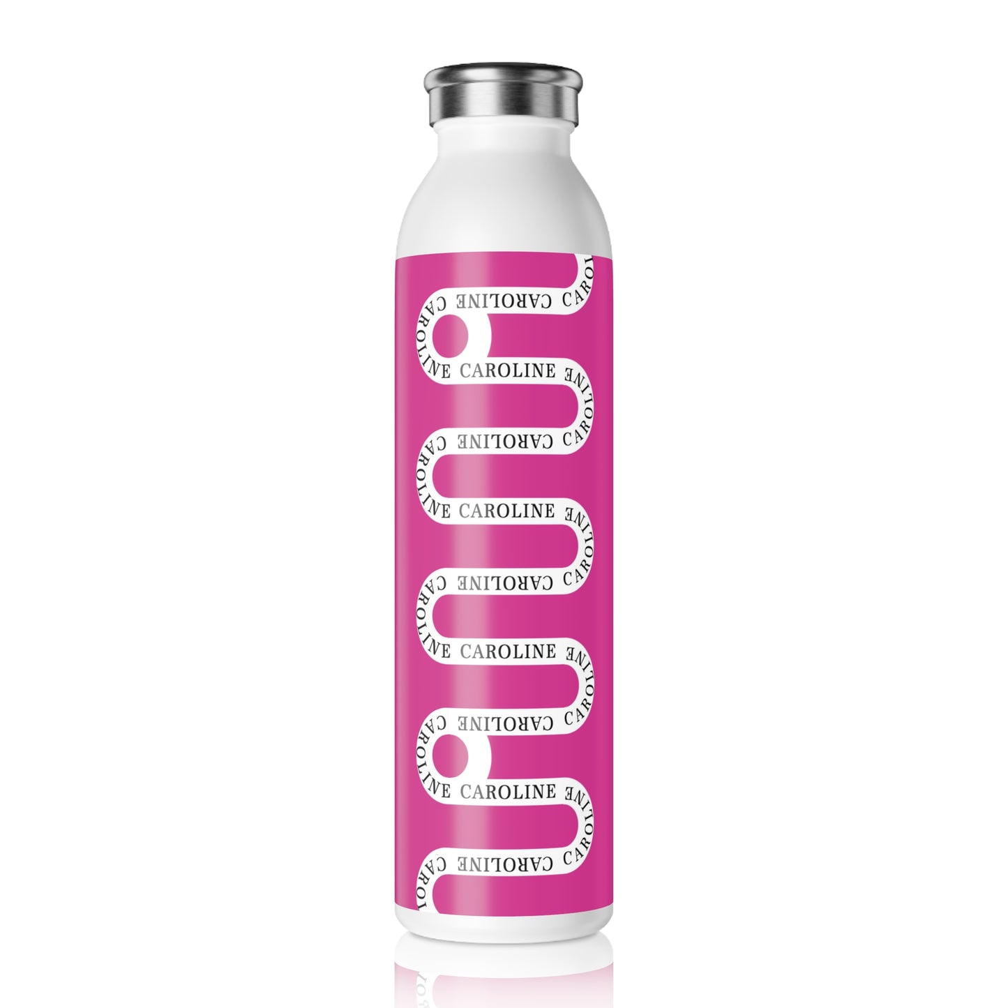 Customizable Slim Water Bottle - Personalized Drinkware for Fitness, Hydration, Gifts, Weddings, Parties