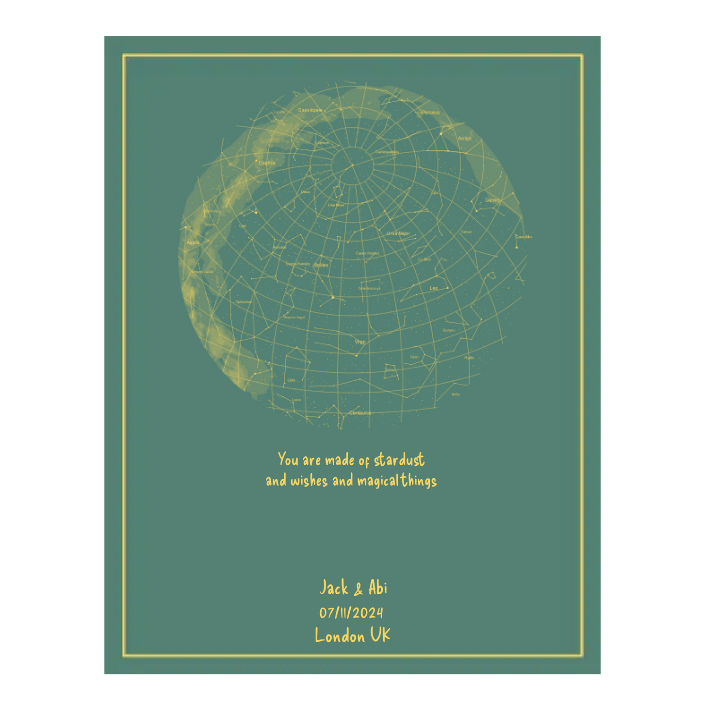Star Map Foil