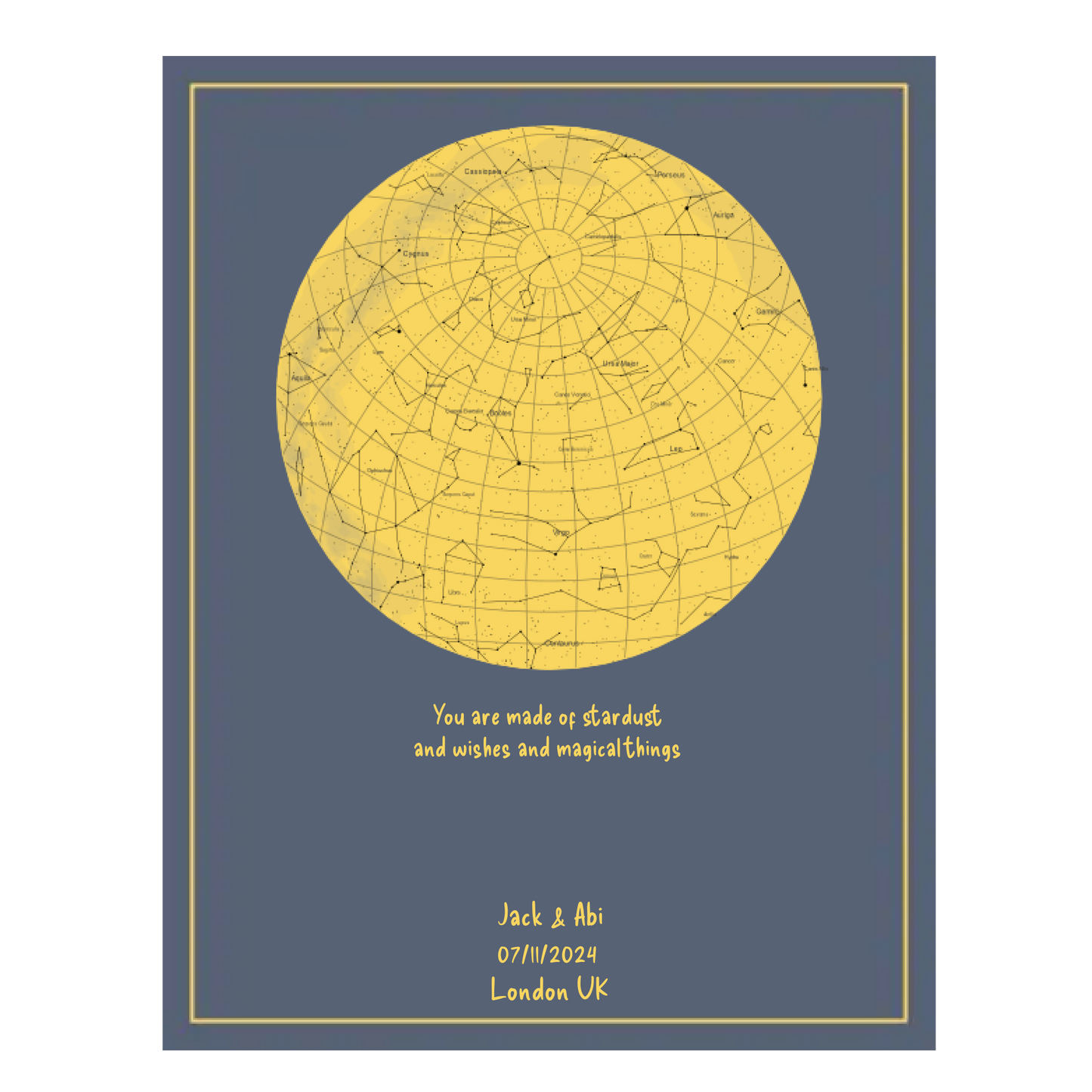 Star Map Foil