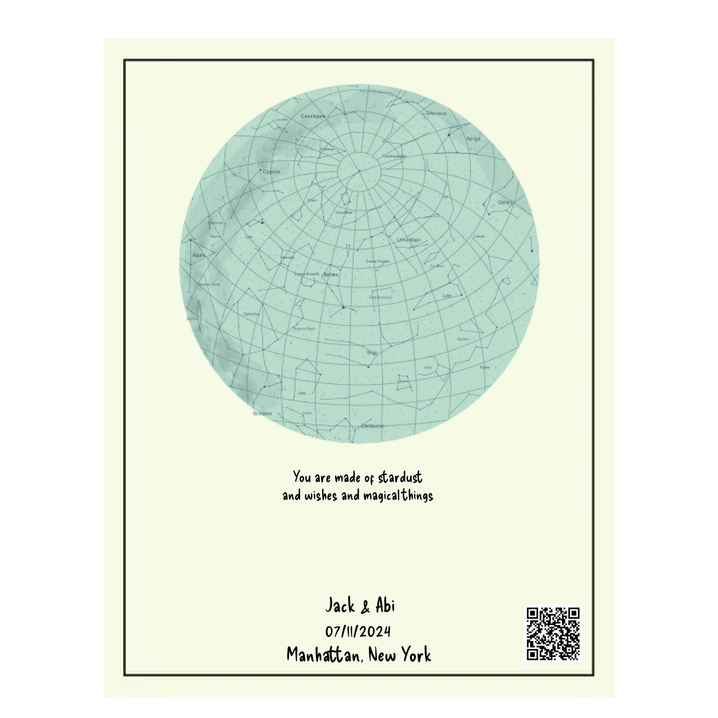 Star Map Plus QR Code