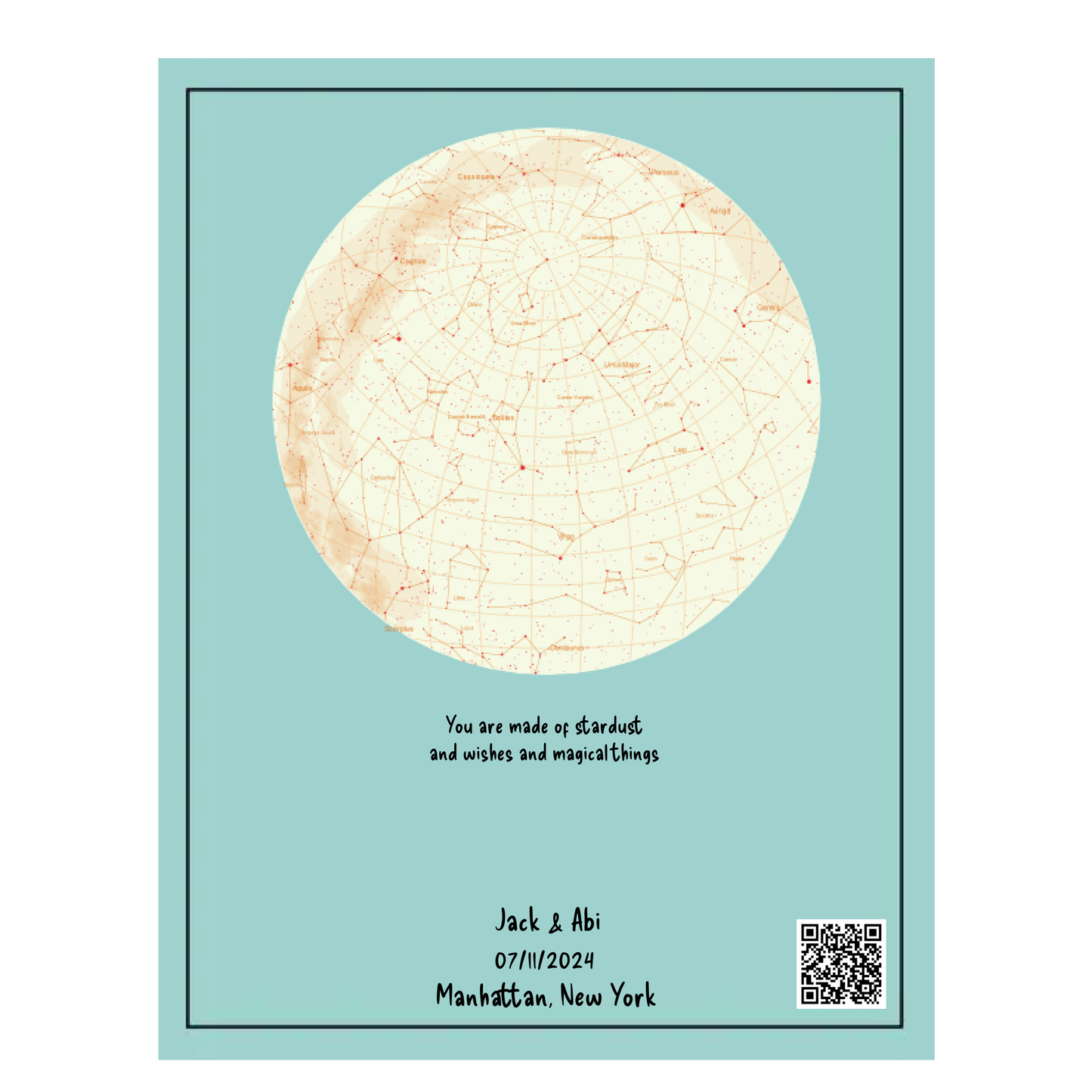 Star Map Plus QR Code
