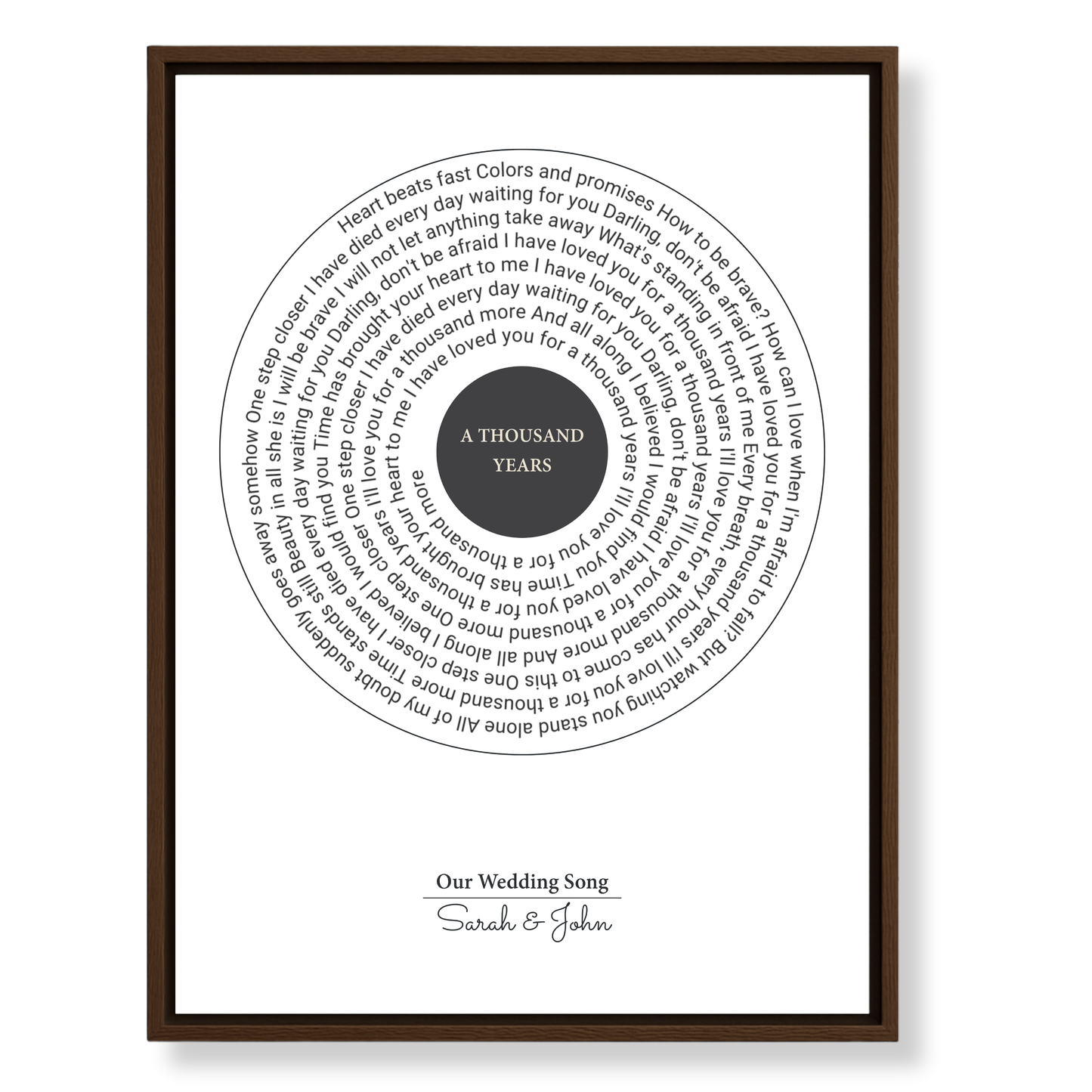 Coloured Text Lyrics