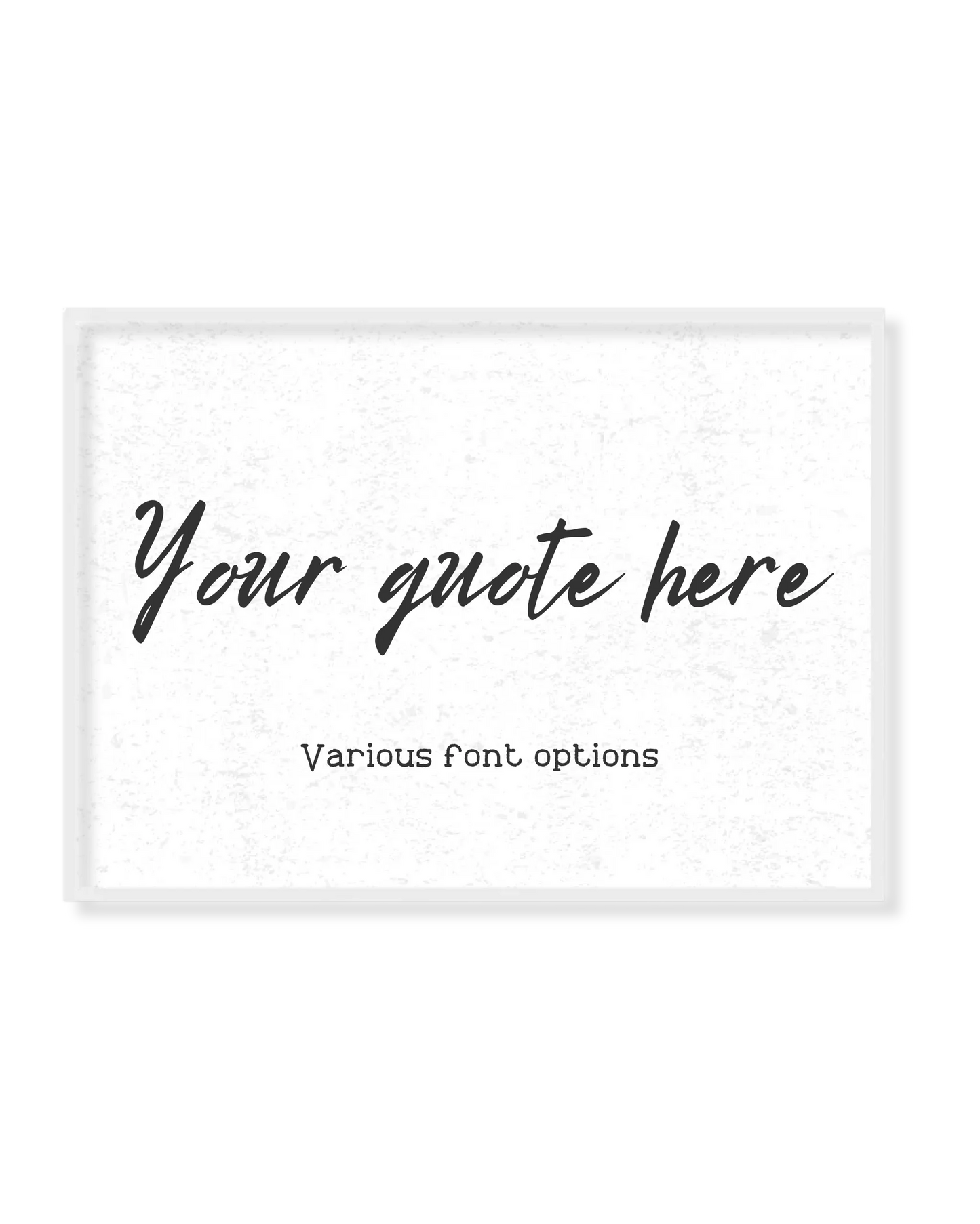 Custom Quote