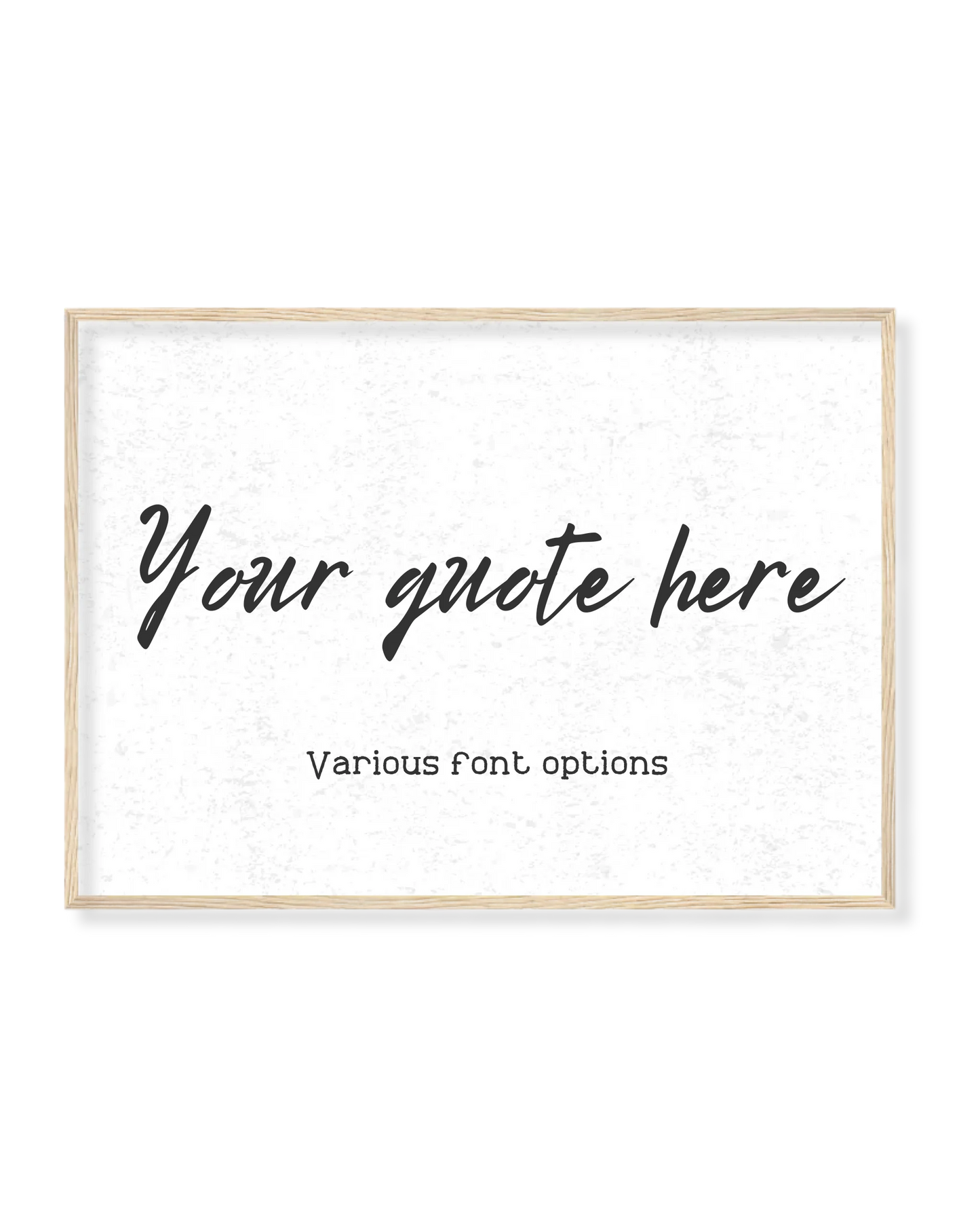 Custom Quote