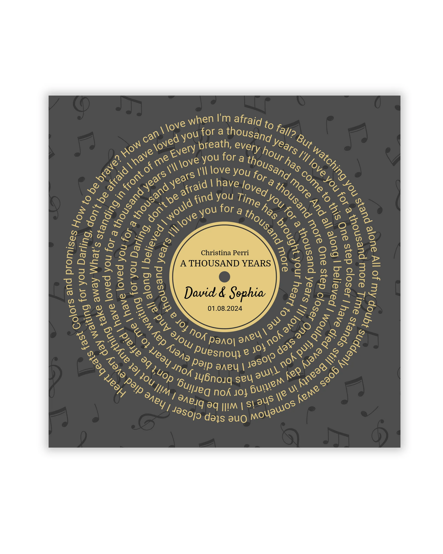 Song Lyrics Spiral