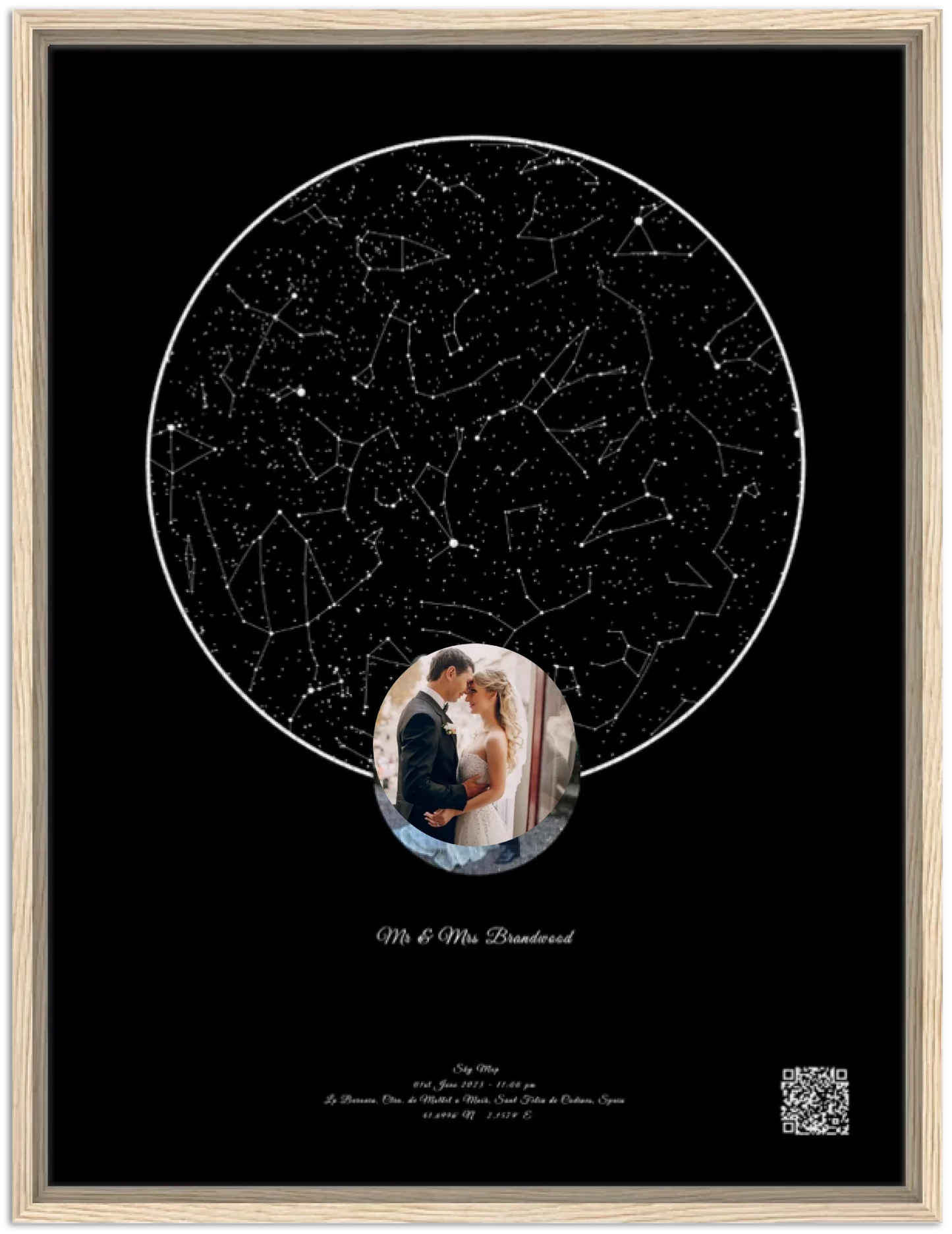 Framed Canvas - Wood B