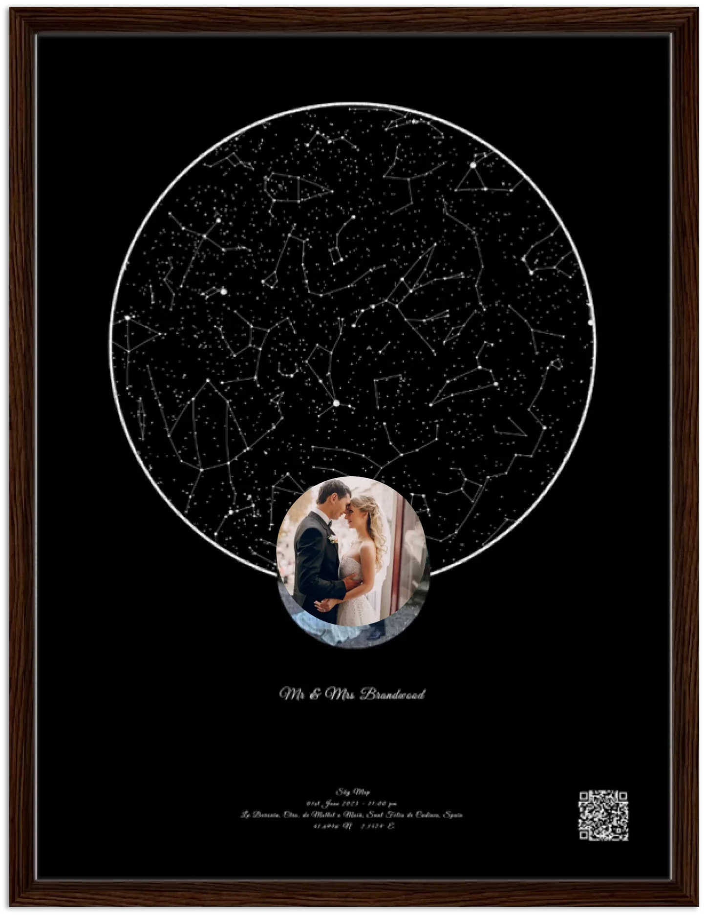 Framed Canvas - Dark