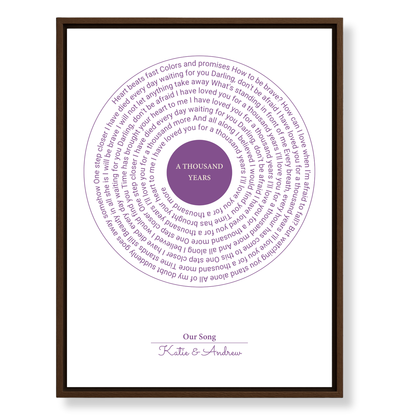 Coloured Text Lyrics