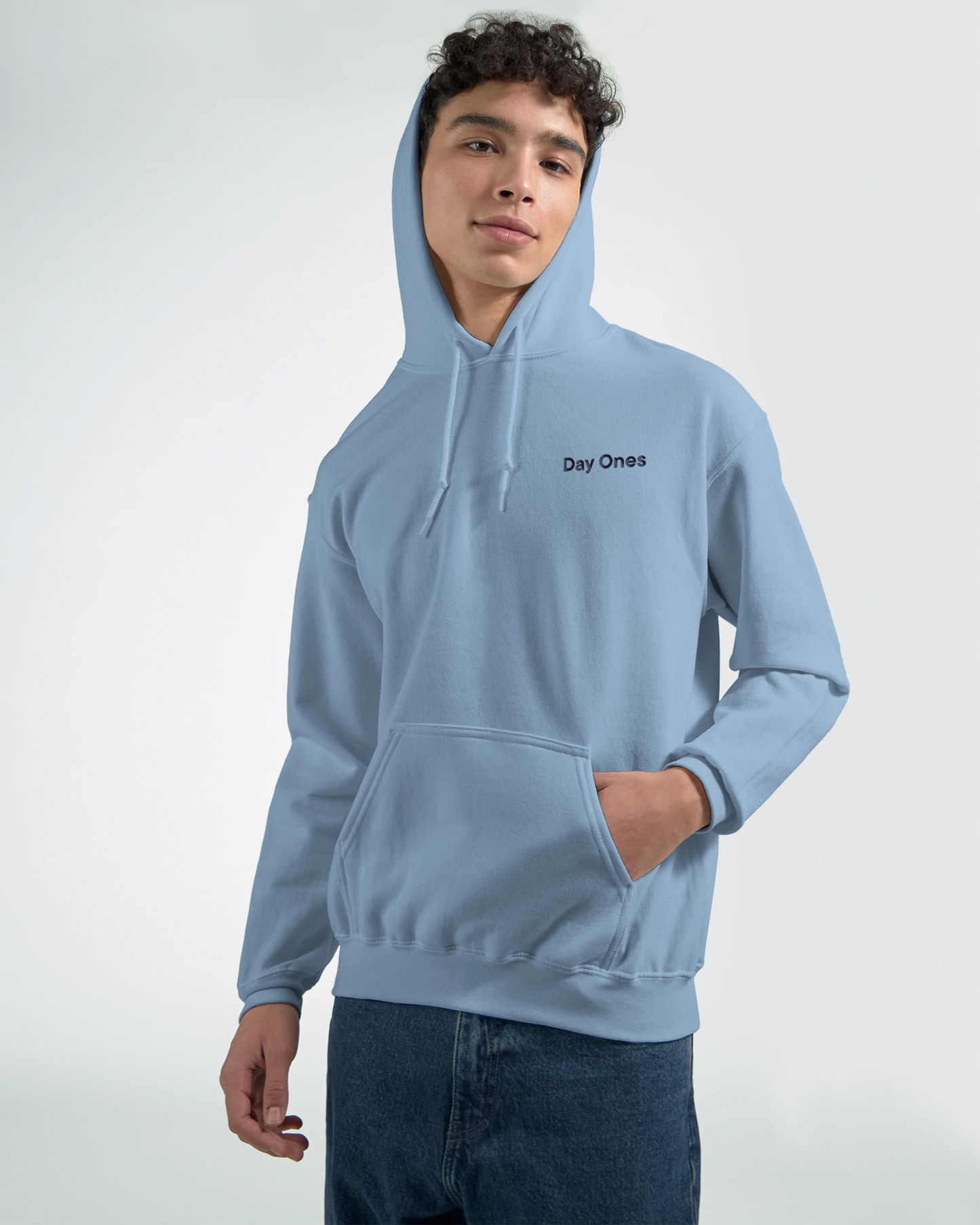Custom Friends Hoodie — Inner Circle Minimalist Embroidery