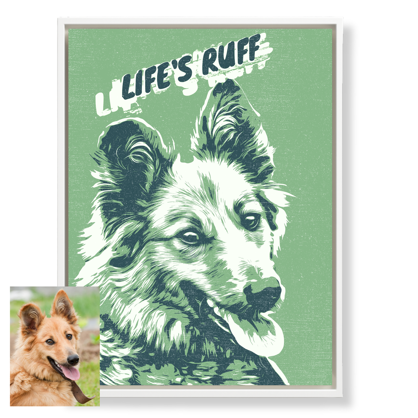 The Paws of Pop — Custom Pet Art Canvas
