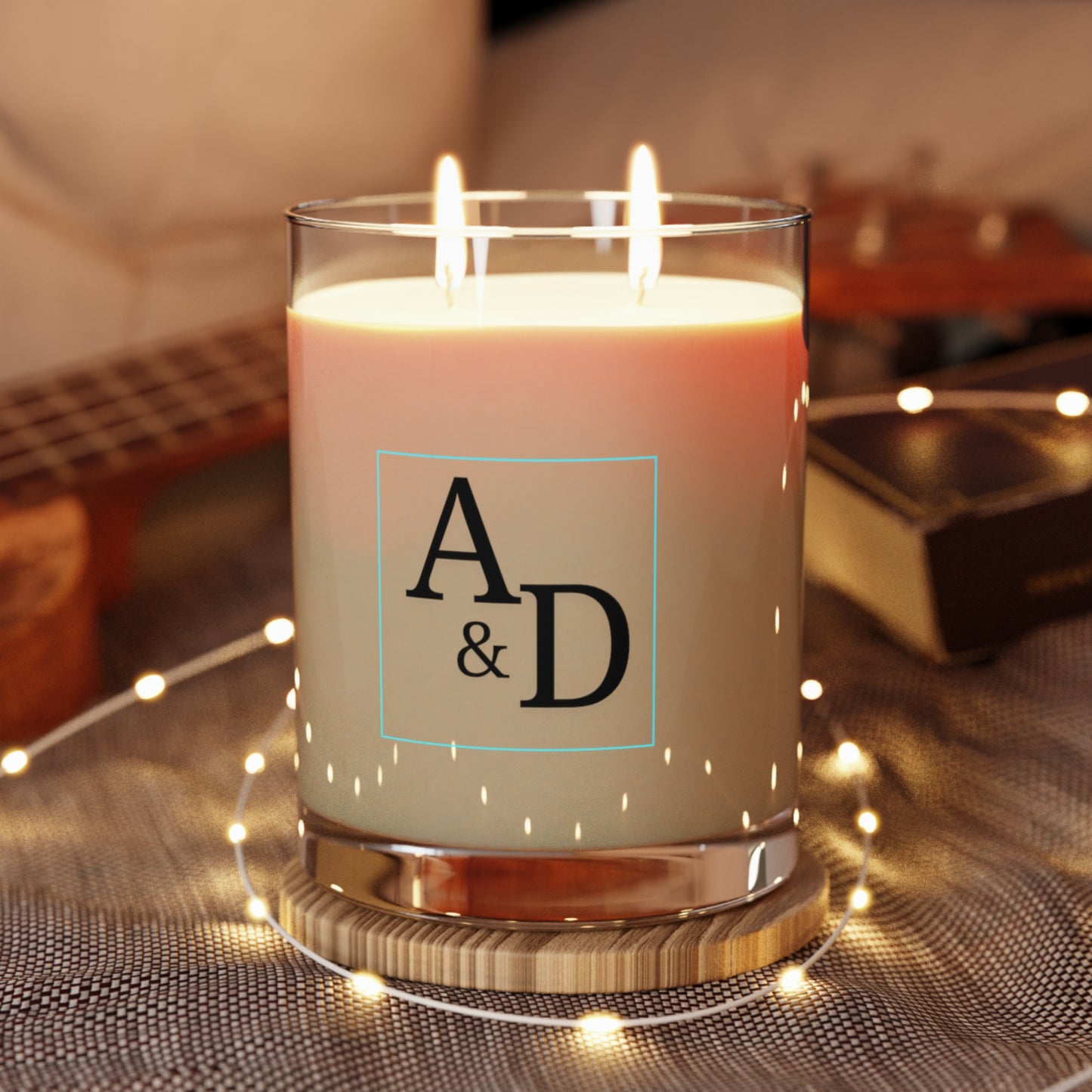 The Initial Glow — Custom Candle (11oz)