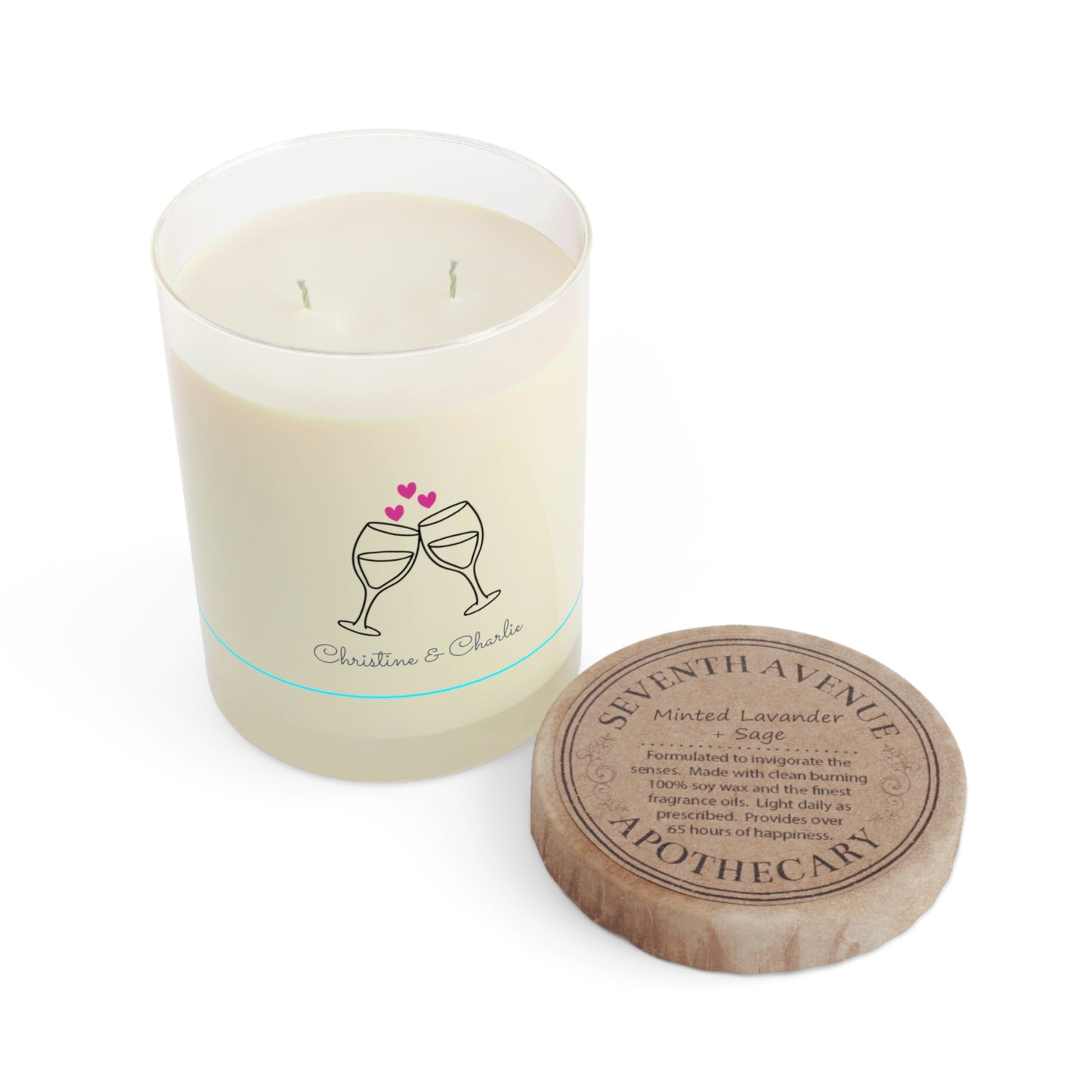 The Toast to Us — Custom Candle (11oz)