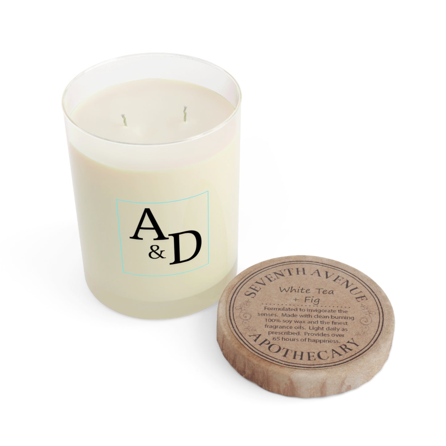 The Initial Glow — Custom Candle (11oz)
