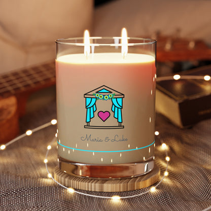 The Heart Between Us — Custom Candle (11oz)