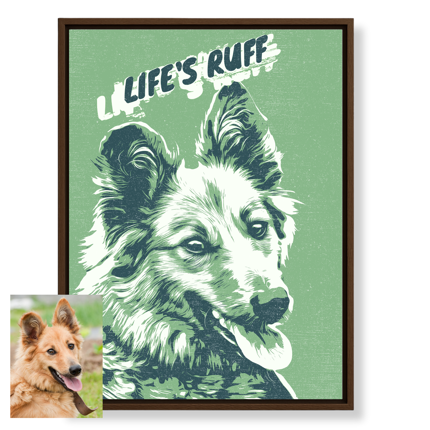 The Paws of Pop — Custom Pet Art Canvas
