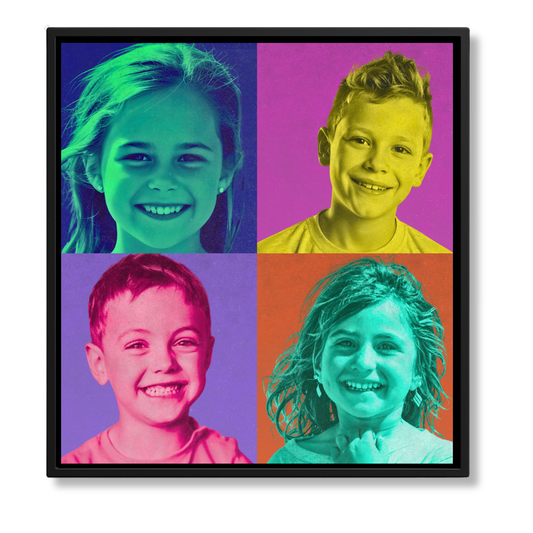 The Pop of Us — Custom Pop Art Canvas