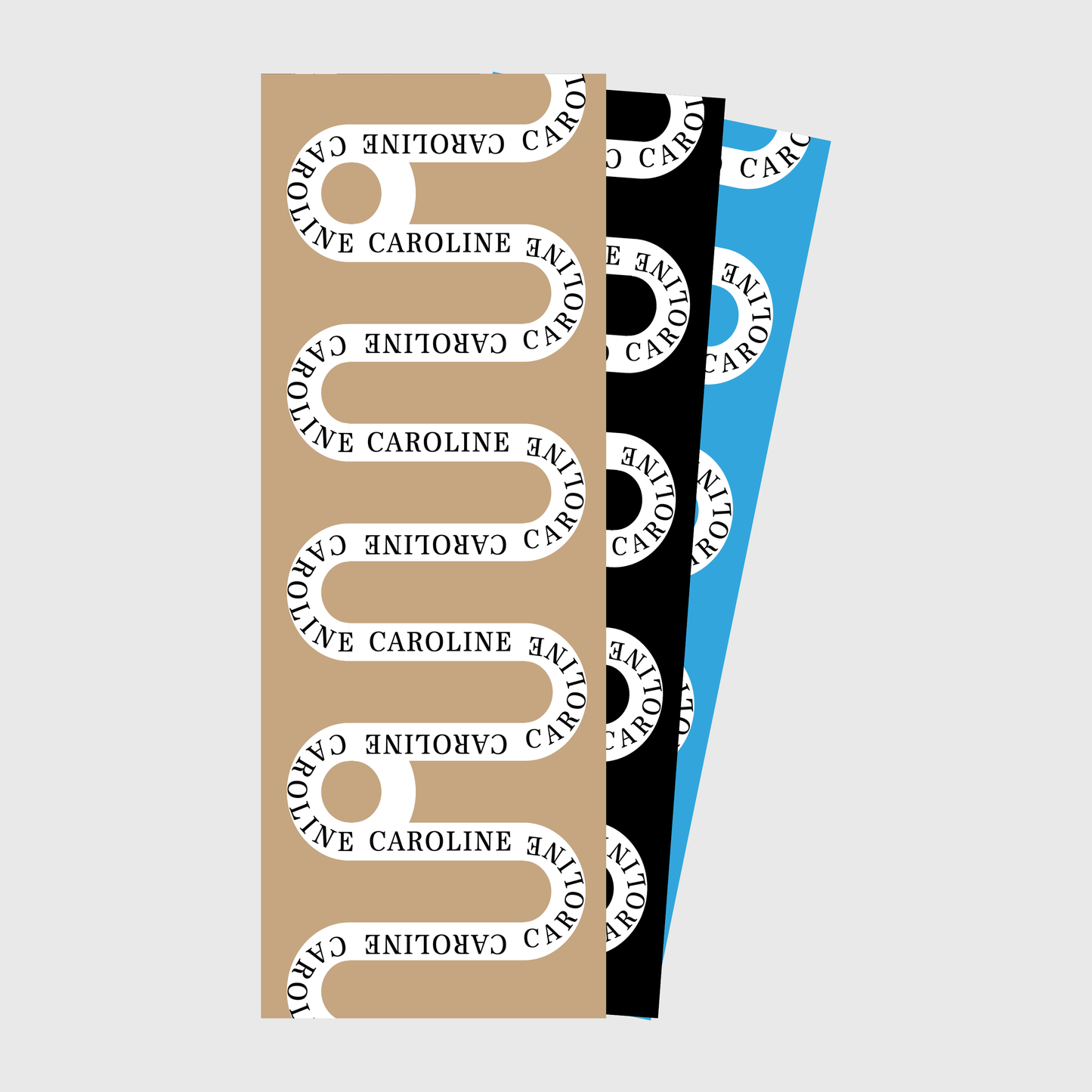 The Flow Within — Custom Name Yoga Mat