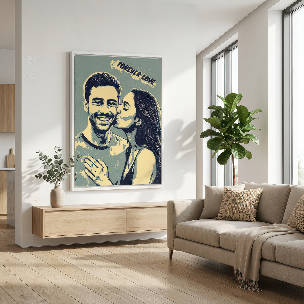 The Family Pop — Custom Pop Art Canvas