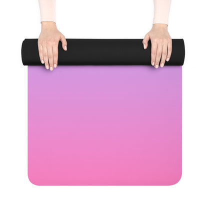 Colorful Personalized Rubber Yoga Mat - Ideal for Home Workouts, Fitness Gifts, Meditation, Sports Enthusiasts, and Yoga Lovers