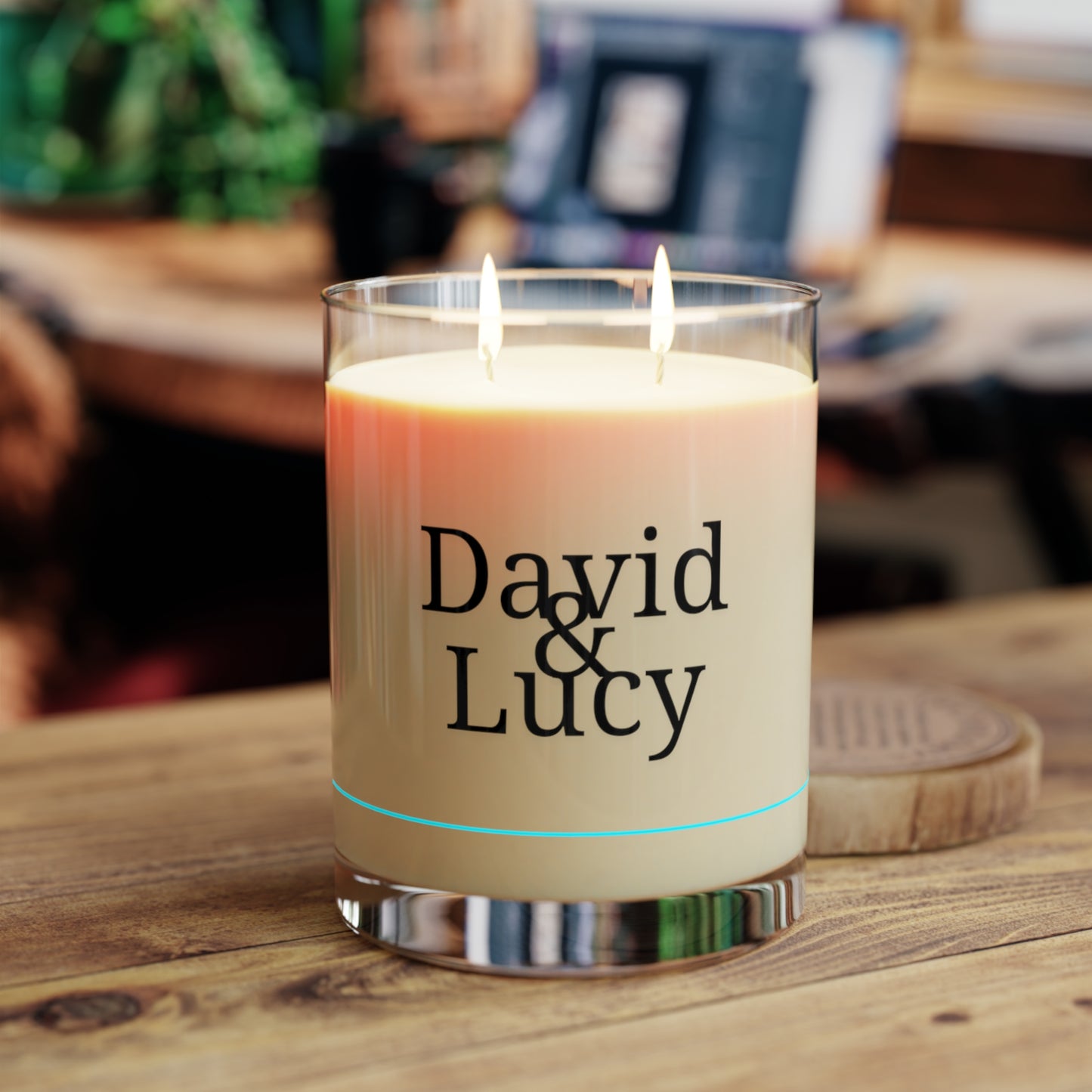 The Light We Share — Custom Names Candle