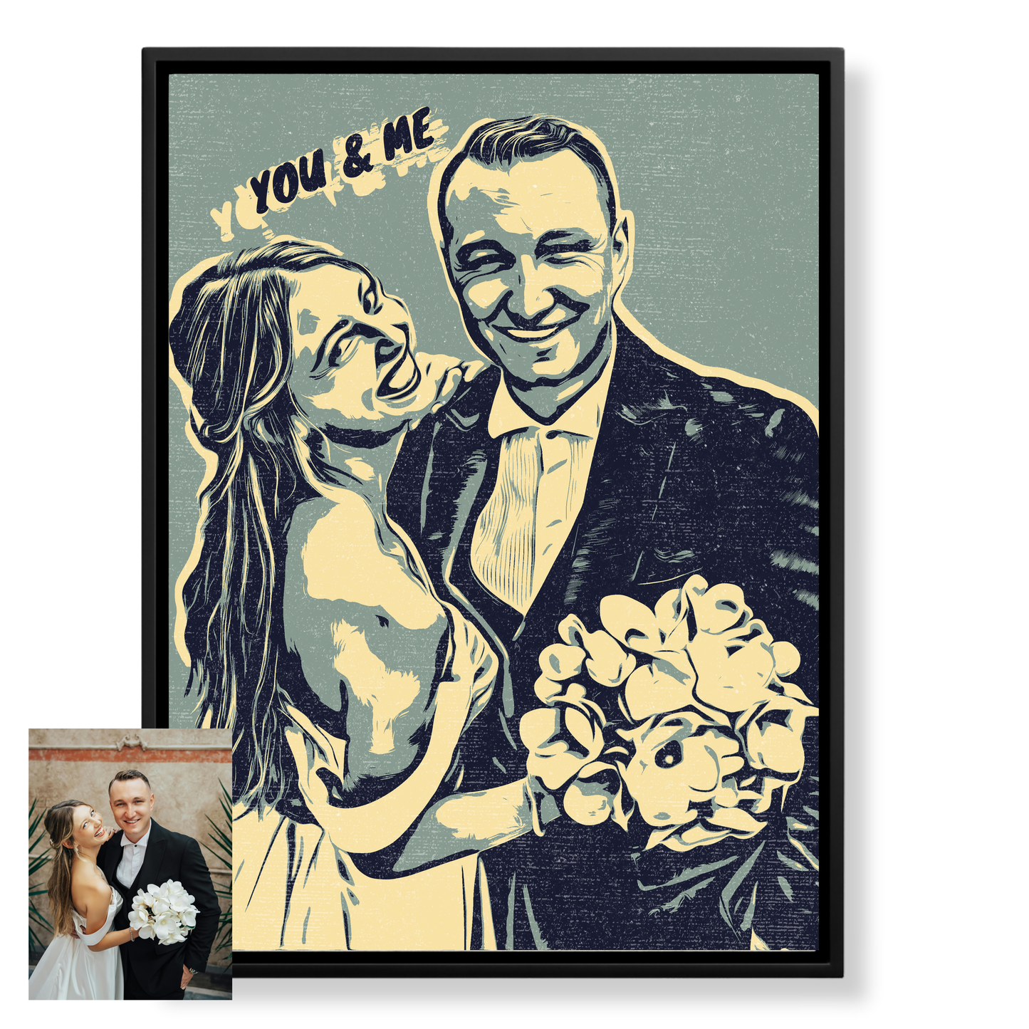 The Family Pop — Custom Pop Art Canvas