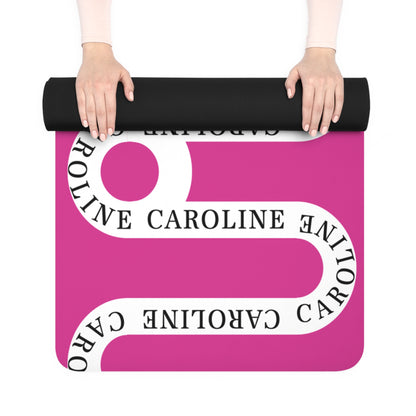 The Flow Within — Custom Name Yoga Mat -1