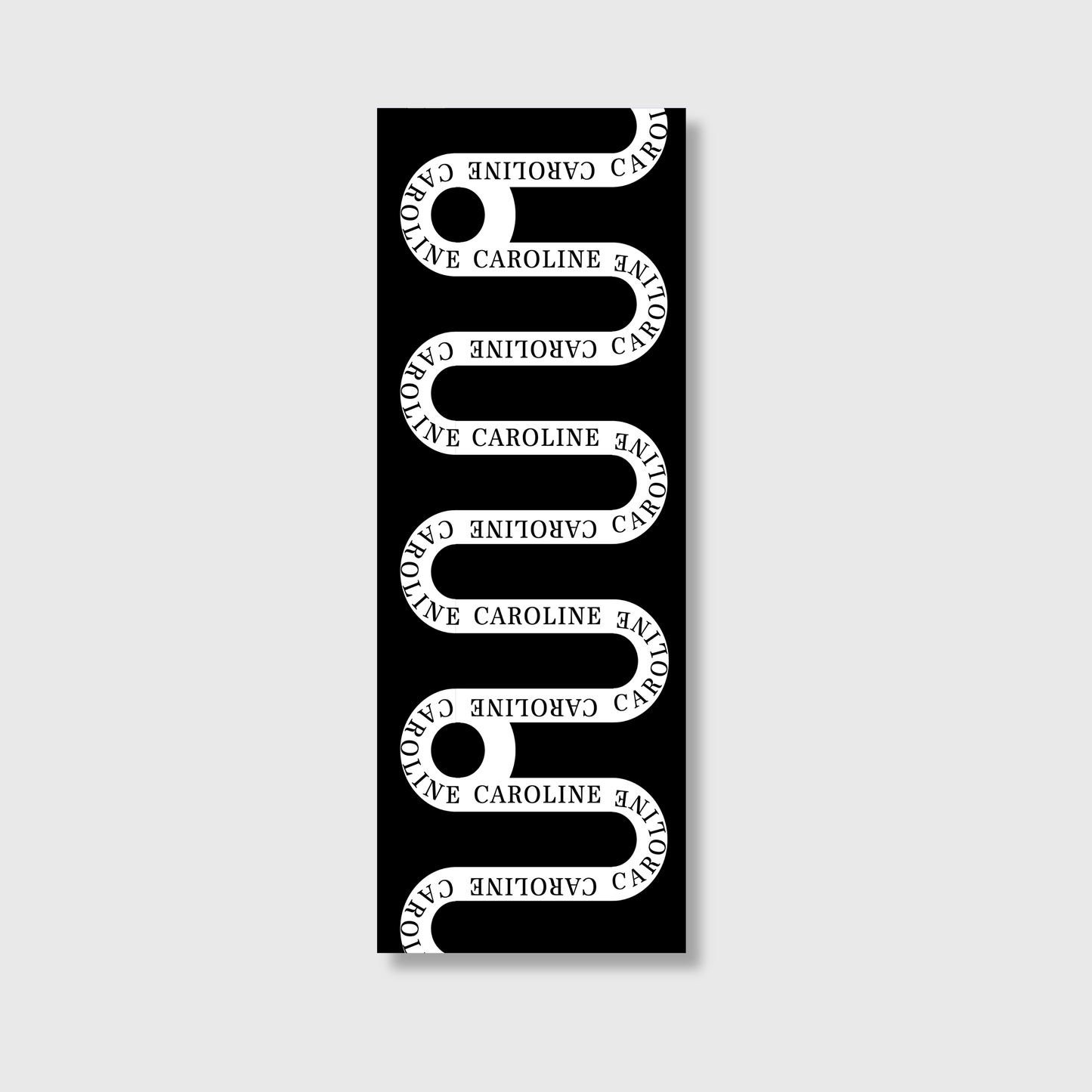 The Flow Within — Custom Name Yoga Mat -1