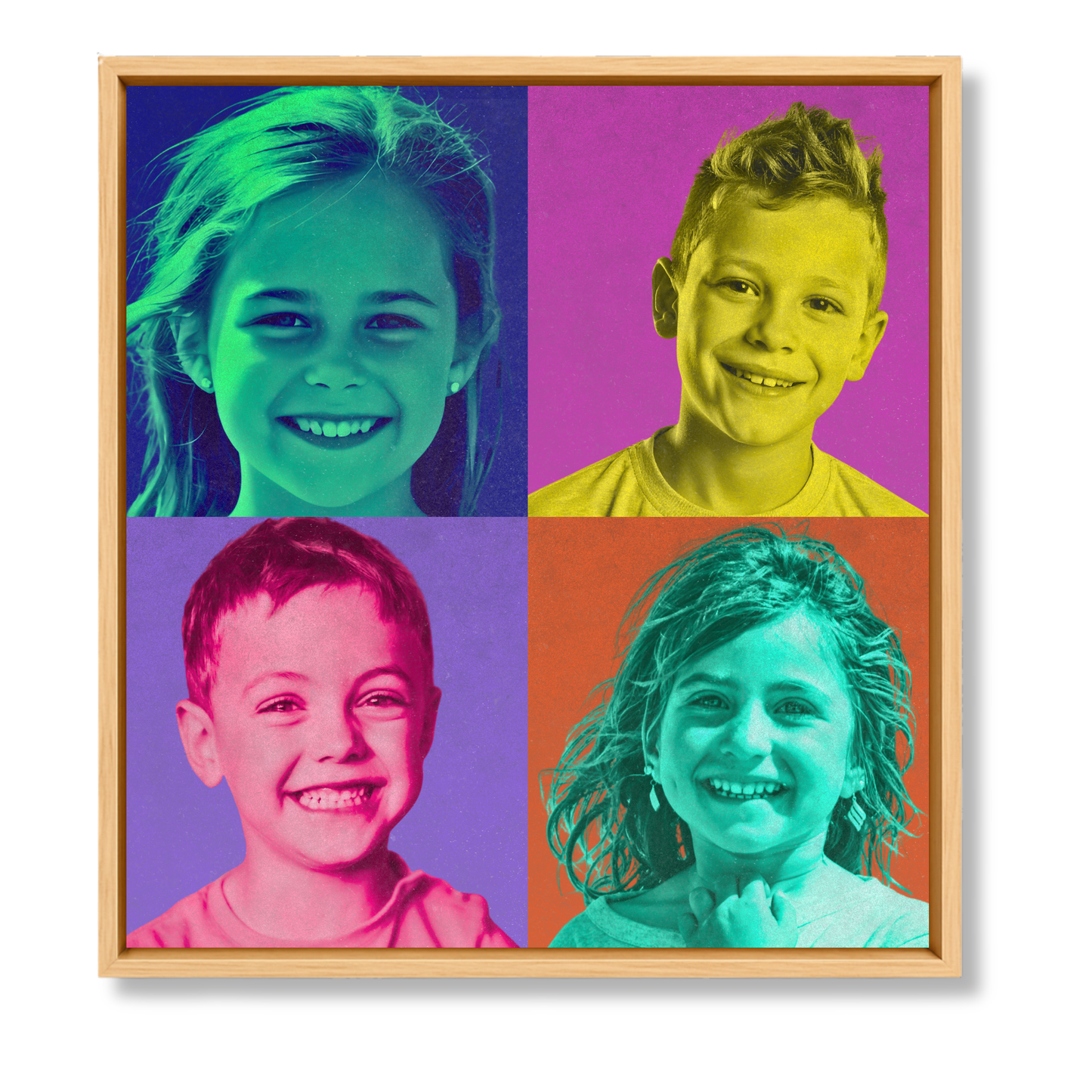 The Pop of Us — Custom Pop Art Canvas