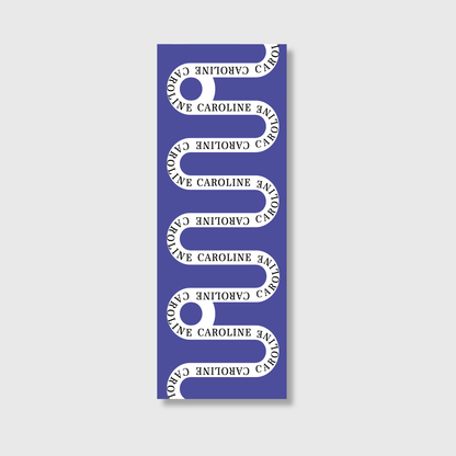 The Flow Within — Custom Name Yoga Mat -1