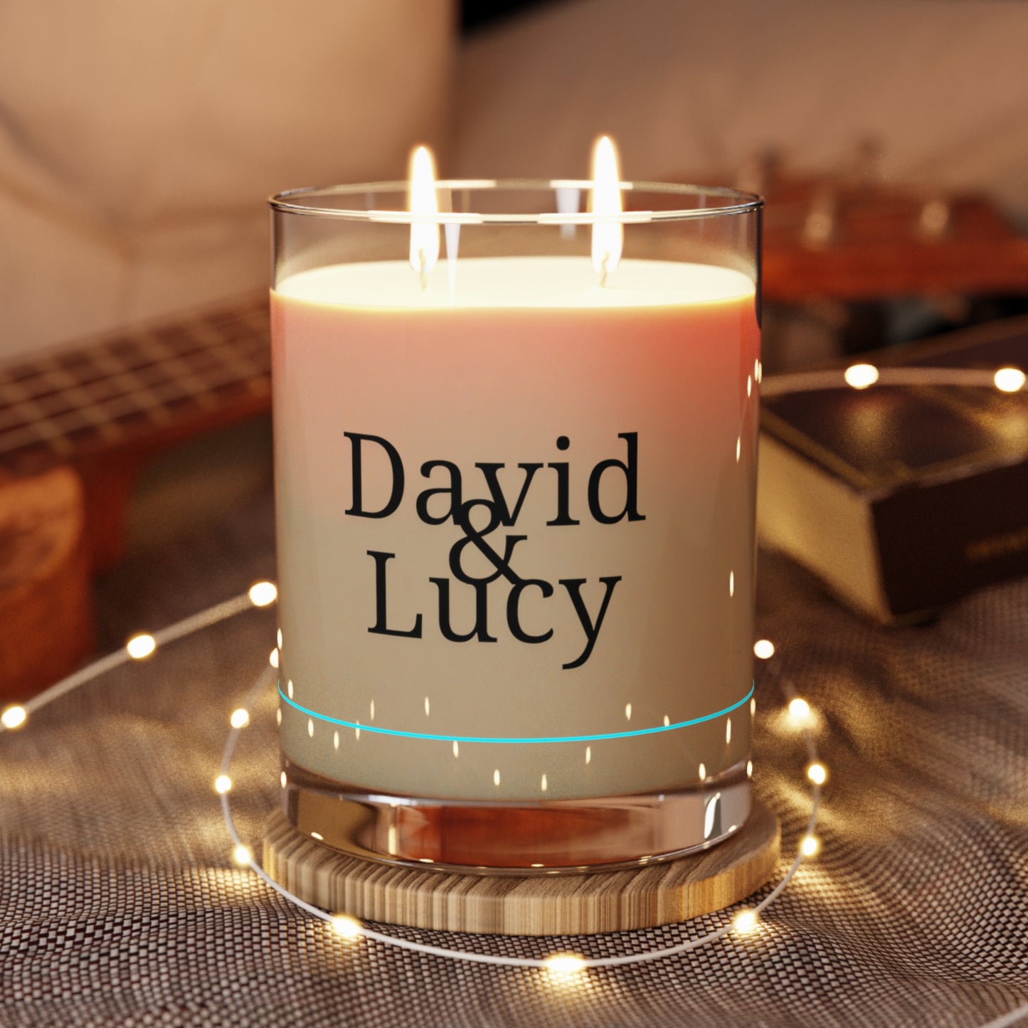 The Light We Share — Custom Names Candle