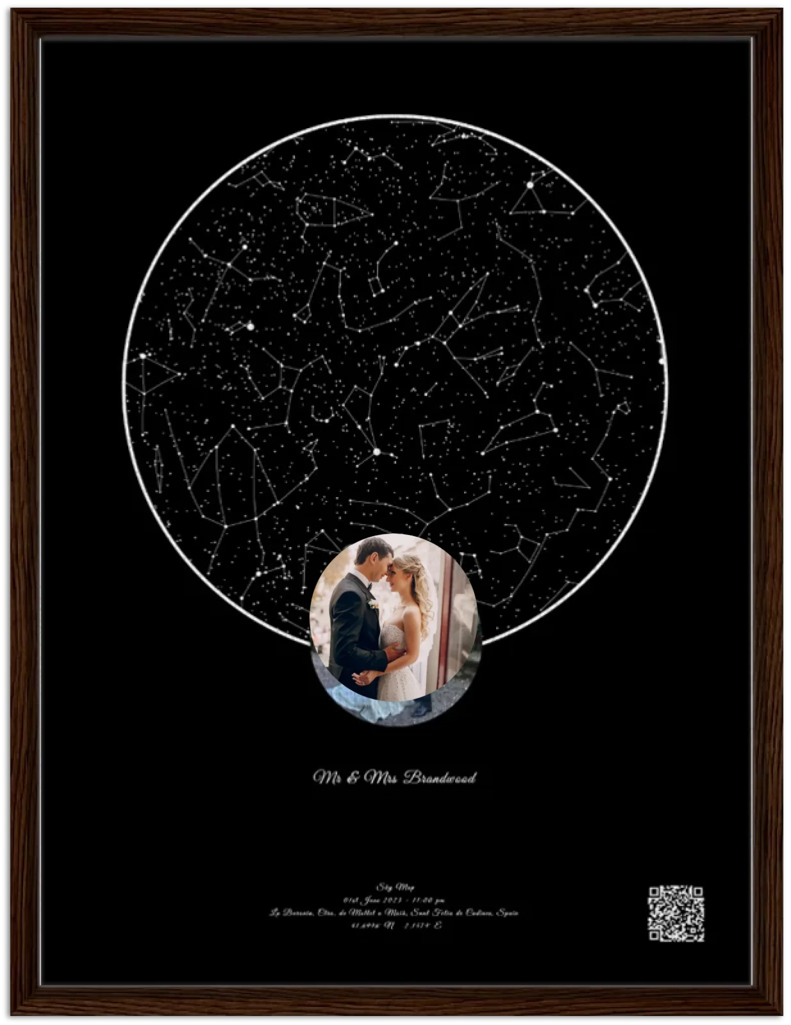 Framed Canvas - Dark