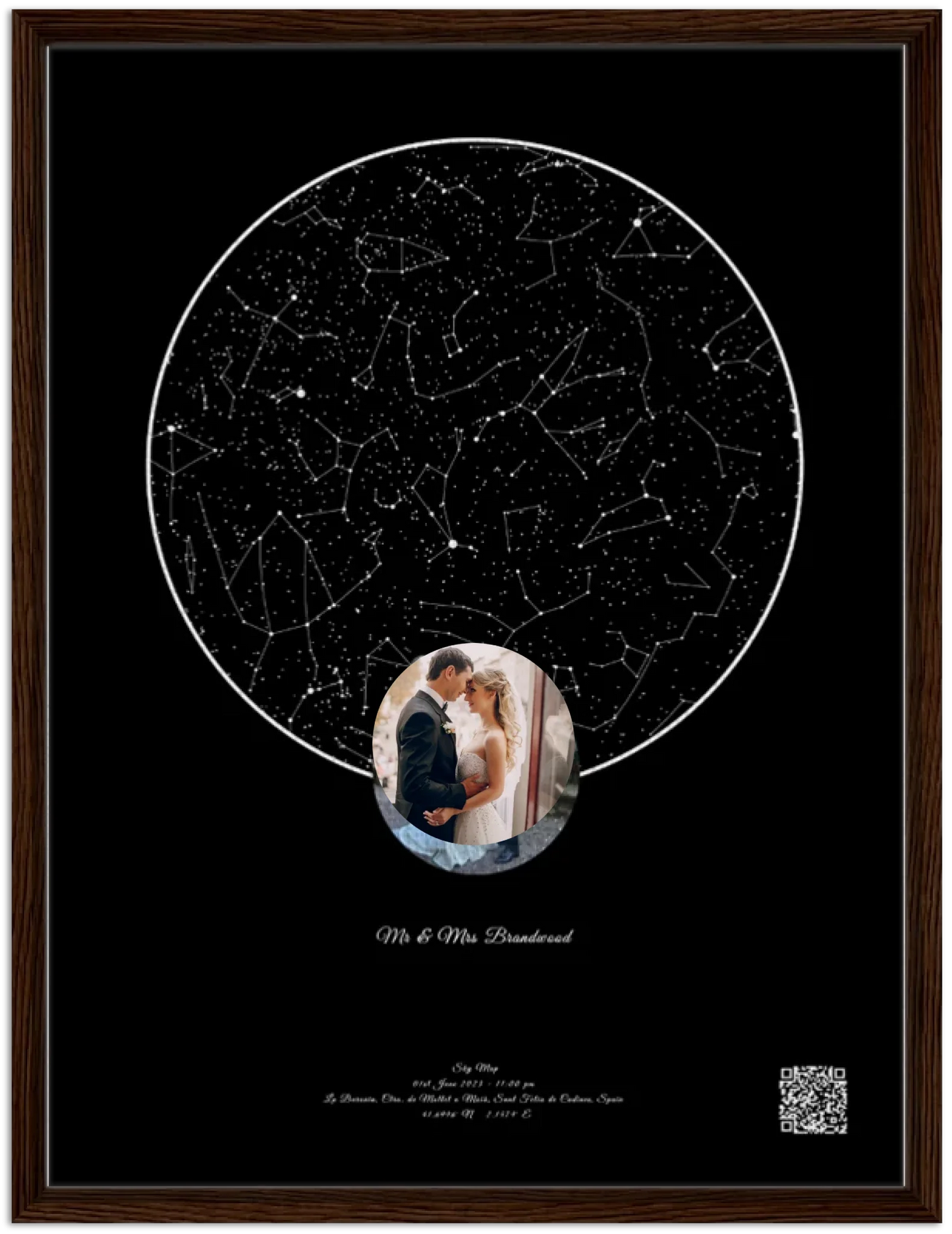 Framed Canvas - Dark