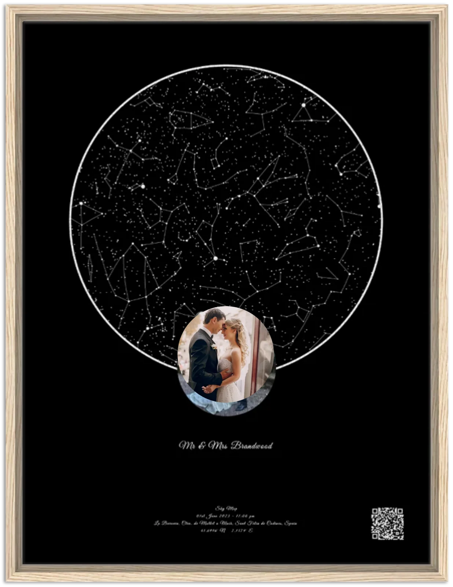 Framed Canvas - Wood B