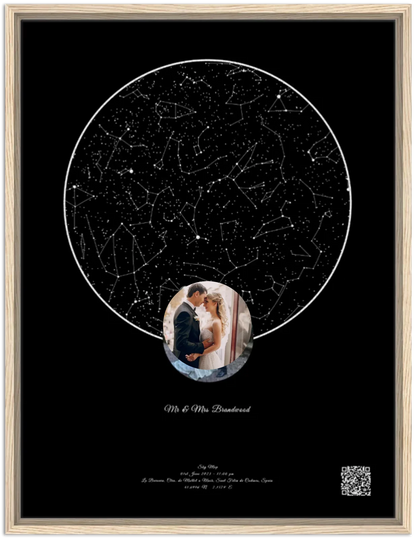 Framed Canvas - Wood B