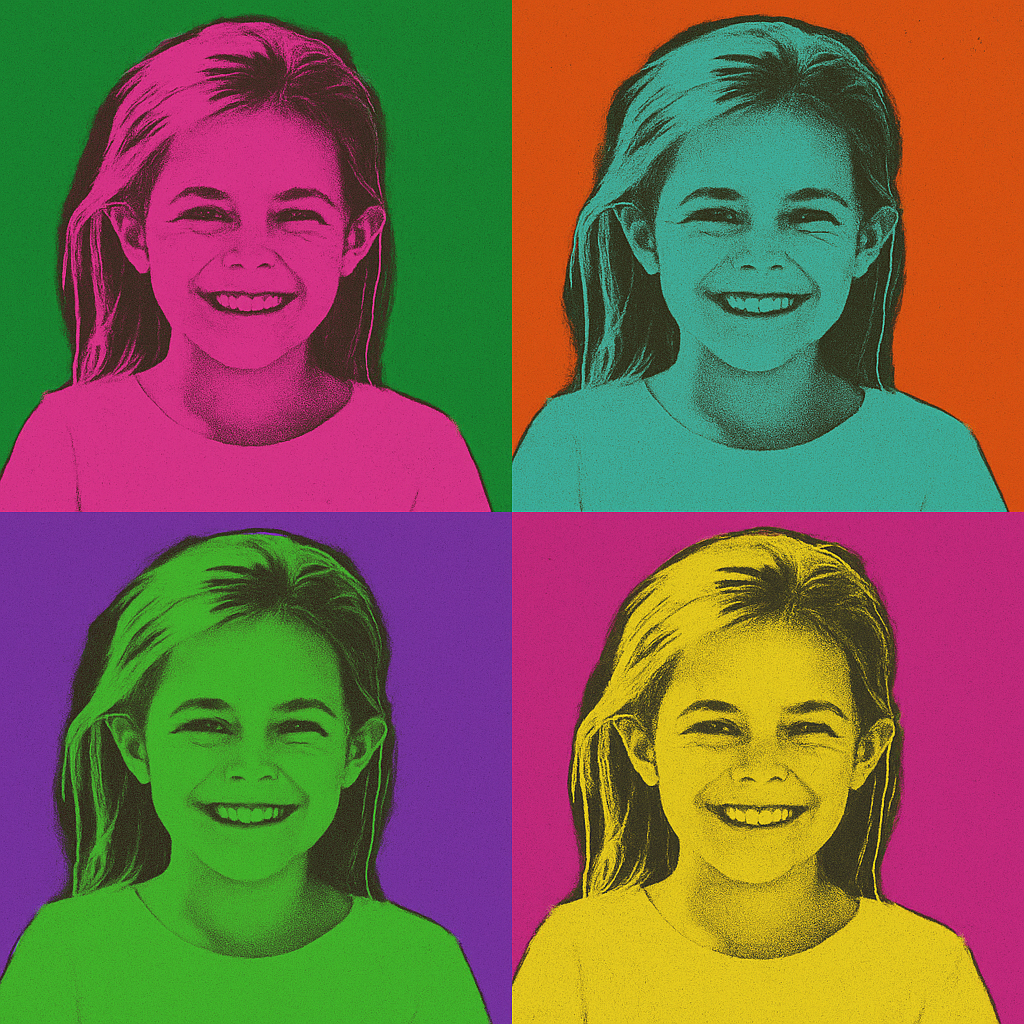 The Pop of Us — Custom Pop Art Canvas