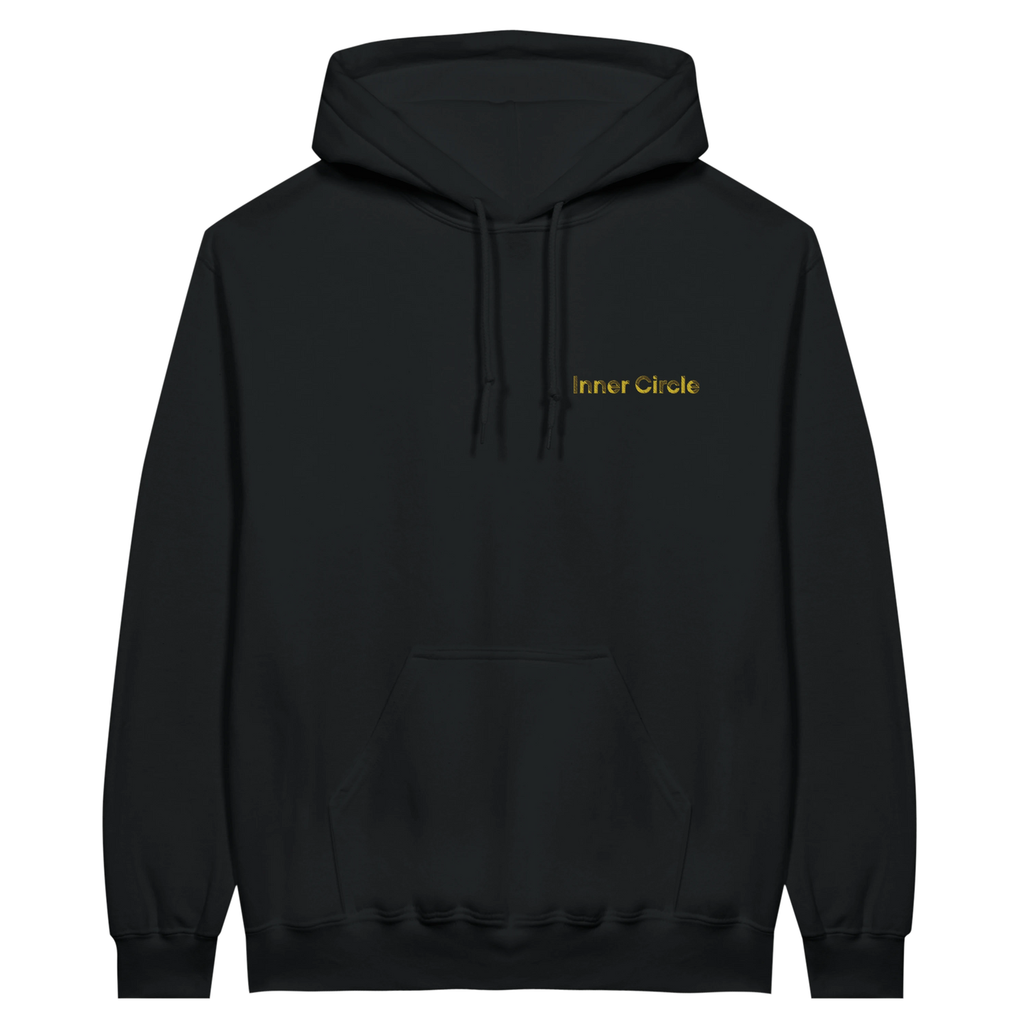 Custom Friends Hoodie — Inner Circle Minimalist Embroidery