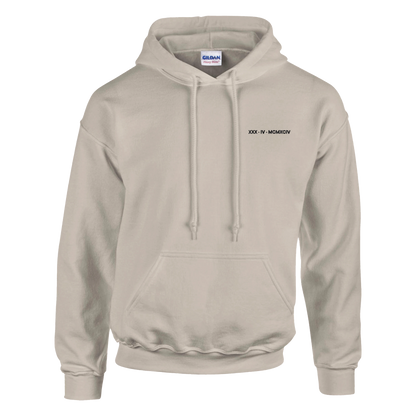 Custom Embroidered Hoodie – Special Date in Roman Numerals