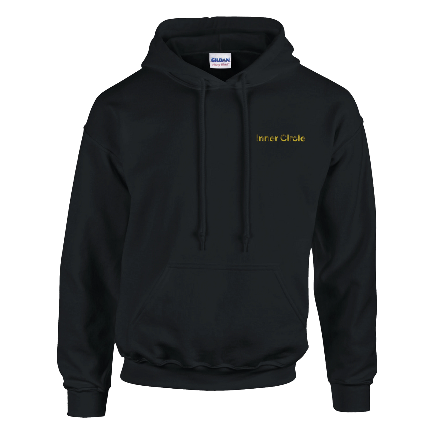 Custom Friends Hoodie — Inner Circle Minimalist Embroidery