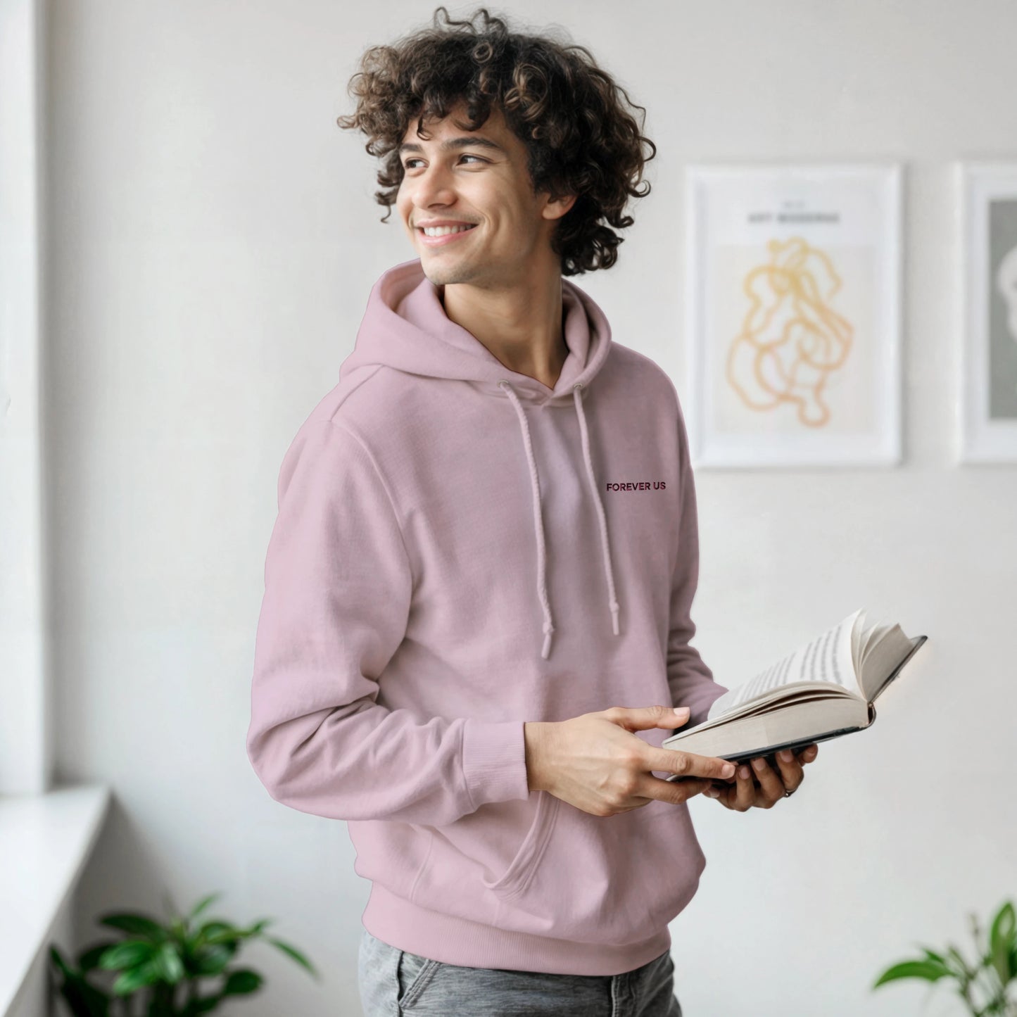 Couples Hoodie - 'Forever Us' Matching Hoodie for Partners