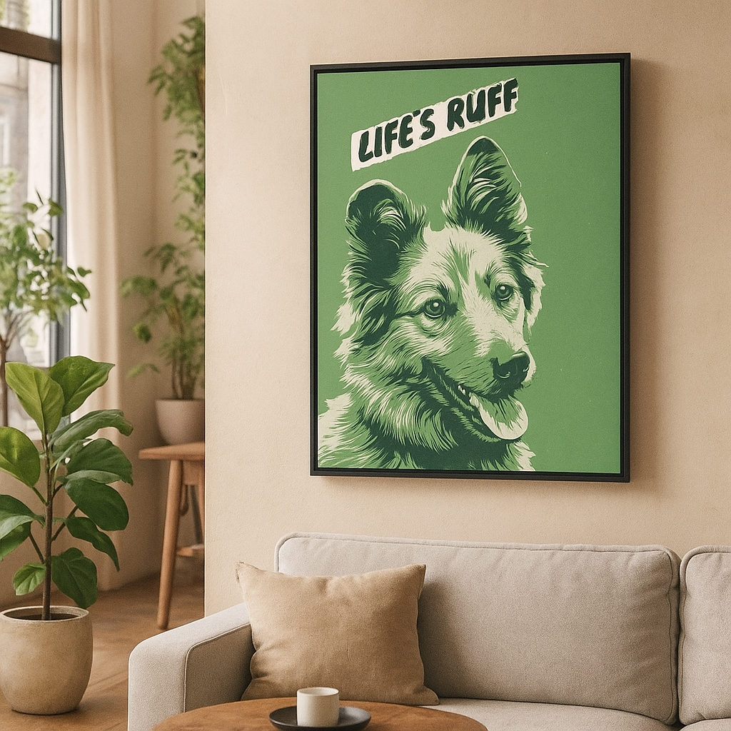 The Paws of Pop — Custom Pet Art Canvas