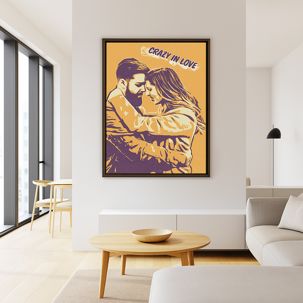 The Family Pop — Custom Pop Art Canvas