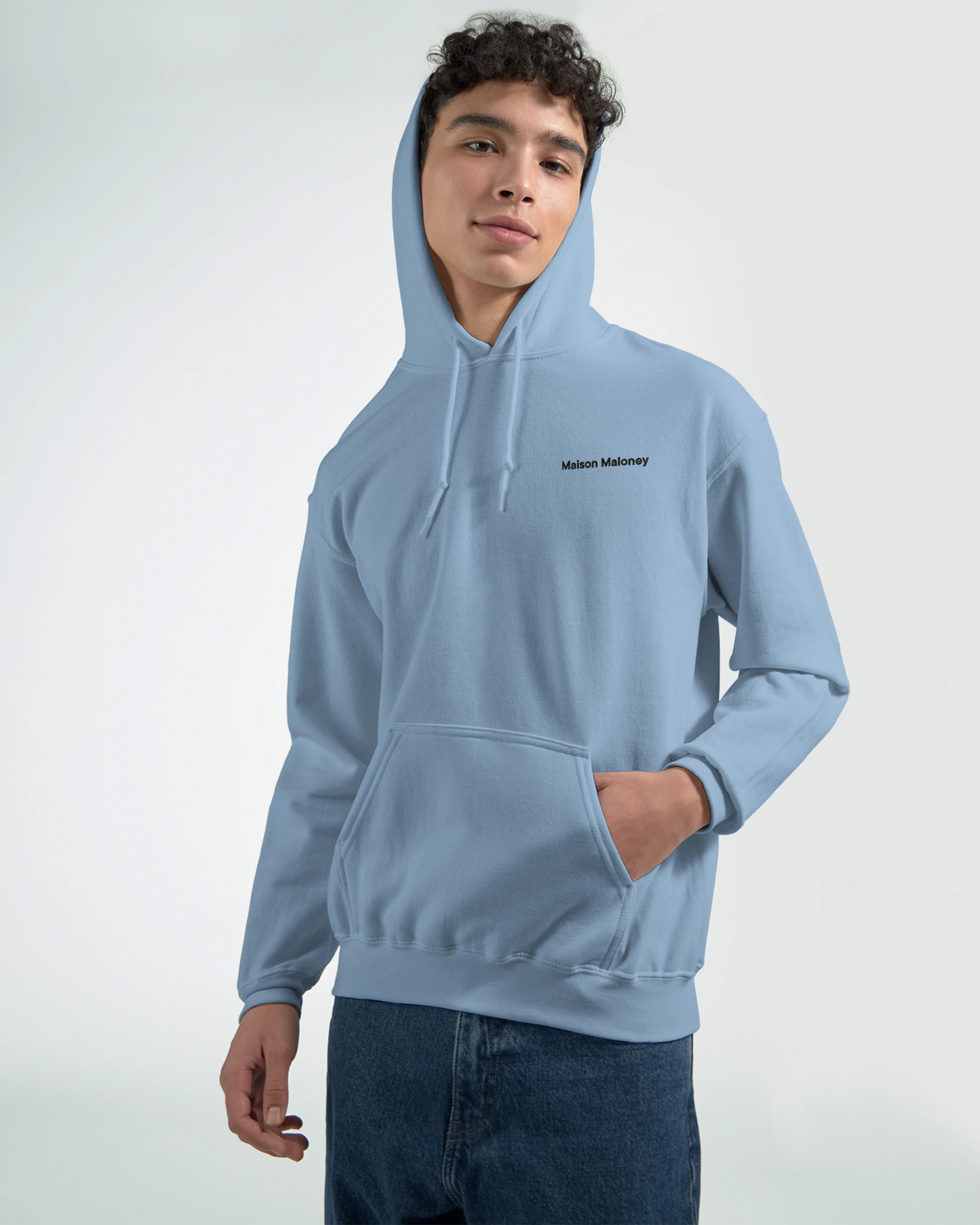 Custom Minimalist Hoodie — Quiet Luxury Lifestyle Embroidery