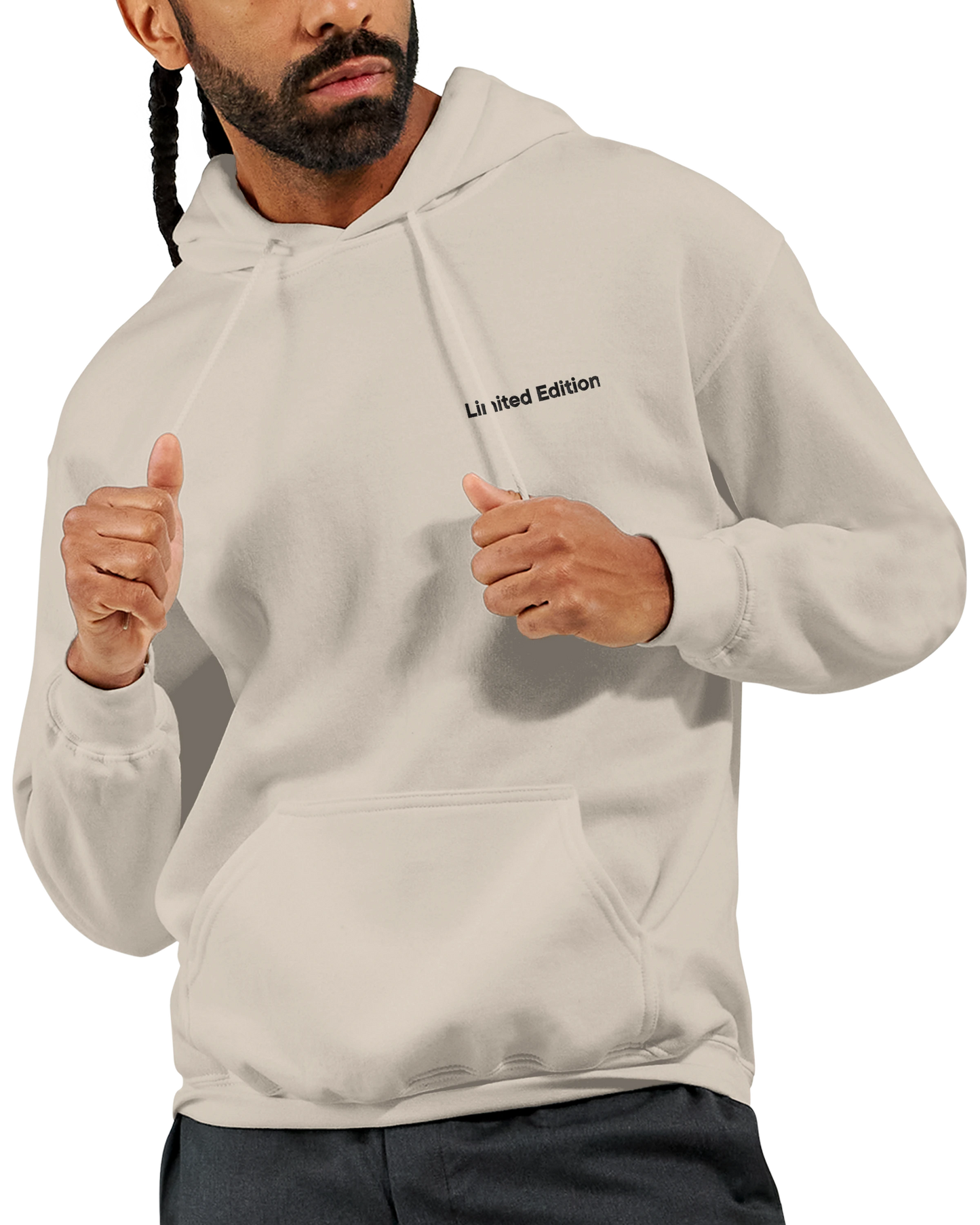 Custom Minimalist Hoodie — Quiet Luxury Lifestyle Embroidery